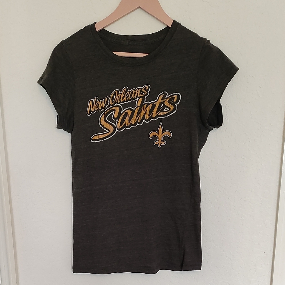 New Orleans Saints Women's Black T-Shirt